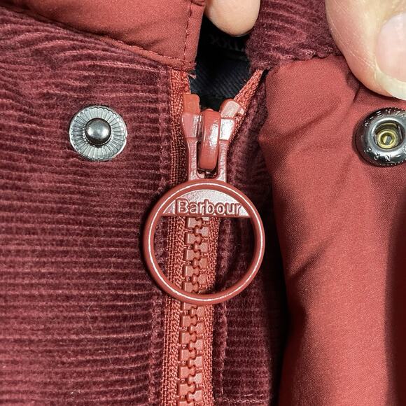 BARBOUR Wisbech Gilet Puffer Vest Men’s 2XL XXL Brick Red Outdoor Preppy Casual - Picture 8 of 14